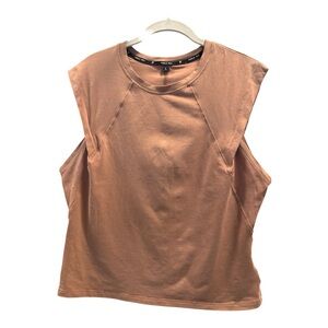 Public Rec Go To Canyon Sleeveless Crew Muscle Tee in Muted Mauve